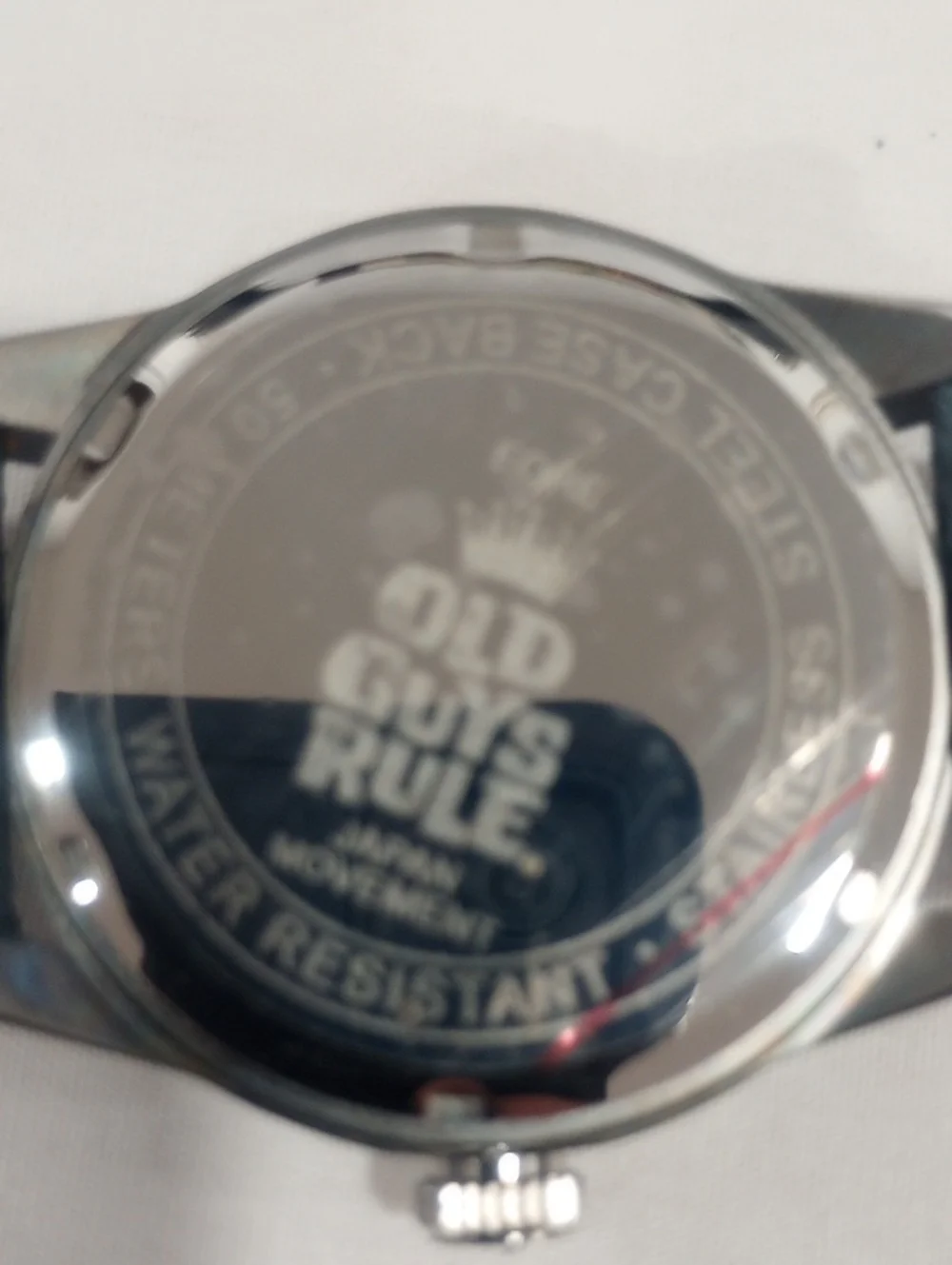 Men’s Old Guys Rule Light Blue Golf Watch  (Fore)- Timeless Pieces